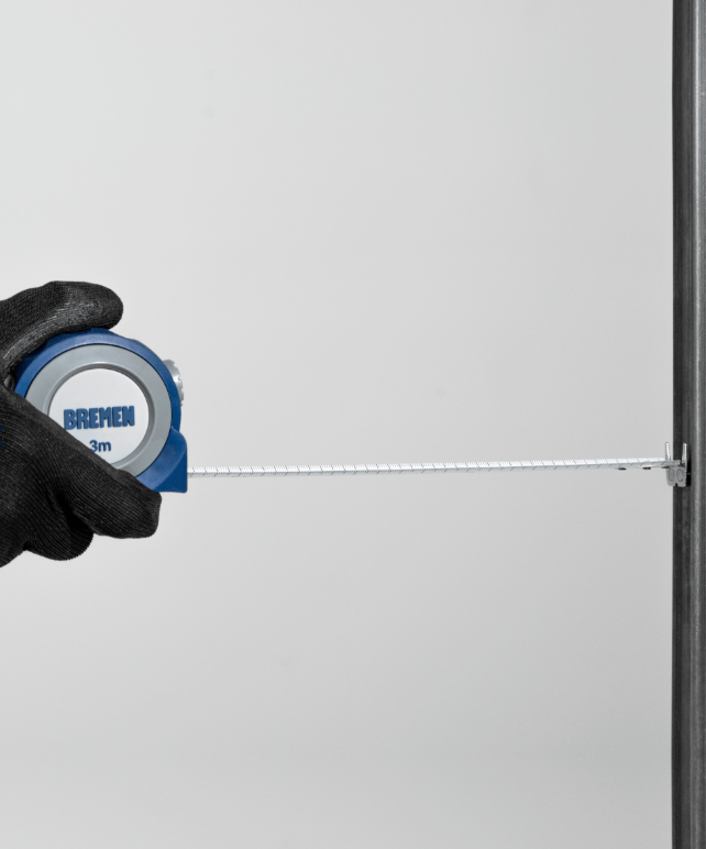 CINTA MÉTRICA  DOBLE LECTURA 3 m x 19 mm BREMEN® - BR8293