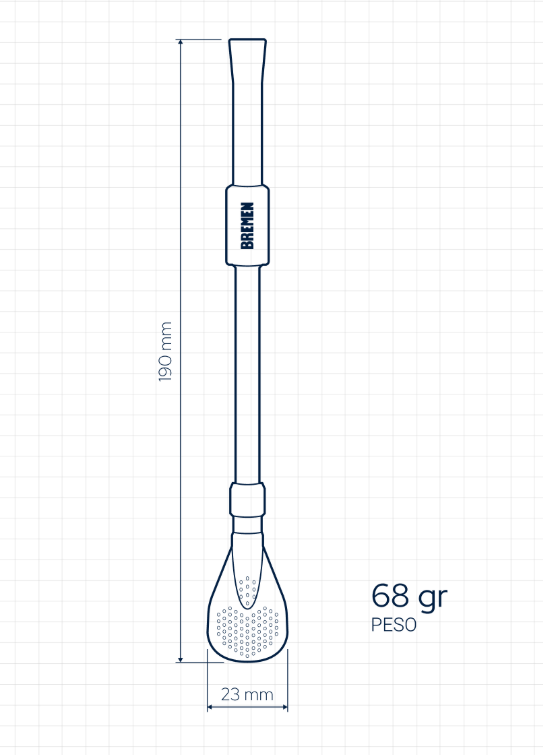 BOMBILLA CUCHARA BREMEN® - BR8504