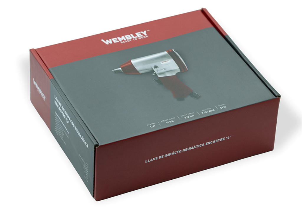 NEUM.  LLAVE DE IMPACTO 1/2 WEMBLEY® - WE8195
