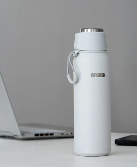 TERMO 600 cc. AC.INOX. GRIS BREMEN® - BR8210