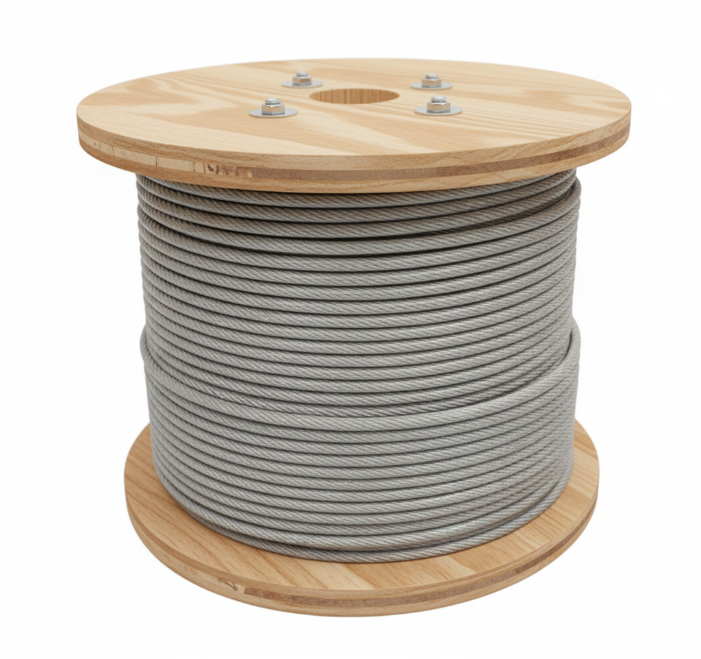 CABLE DE ACERO 6x19 10 mm (R. 50 m) HEAVY LOAD - HL0201
