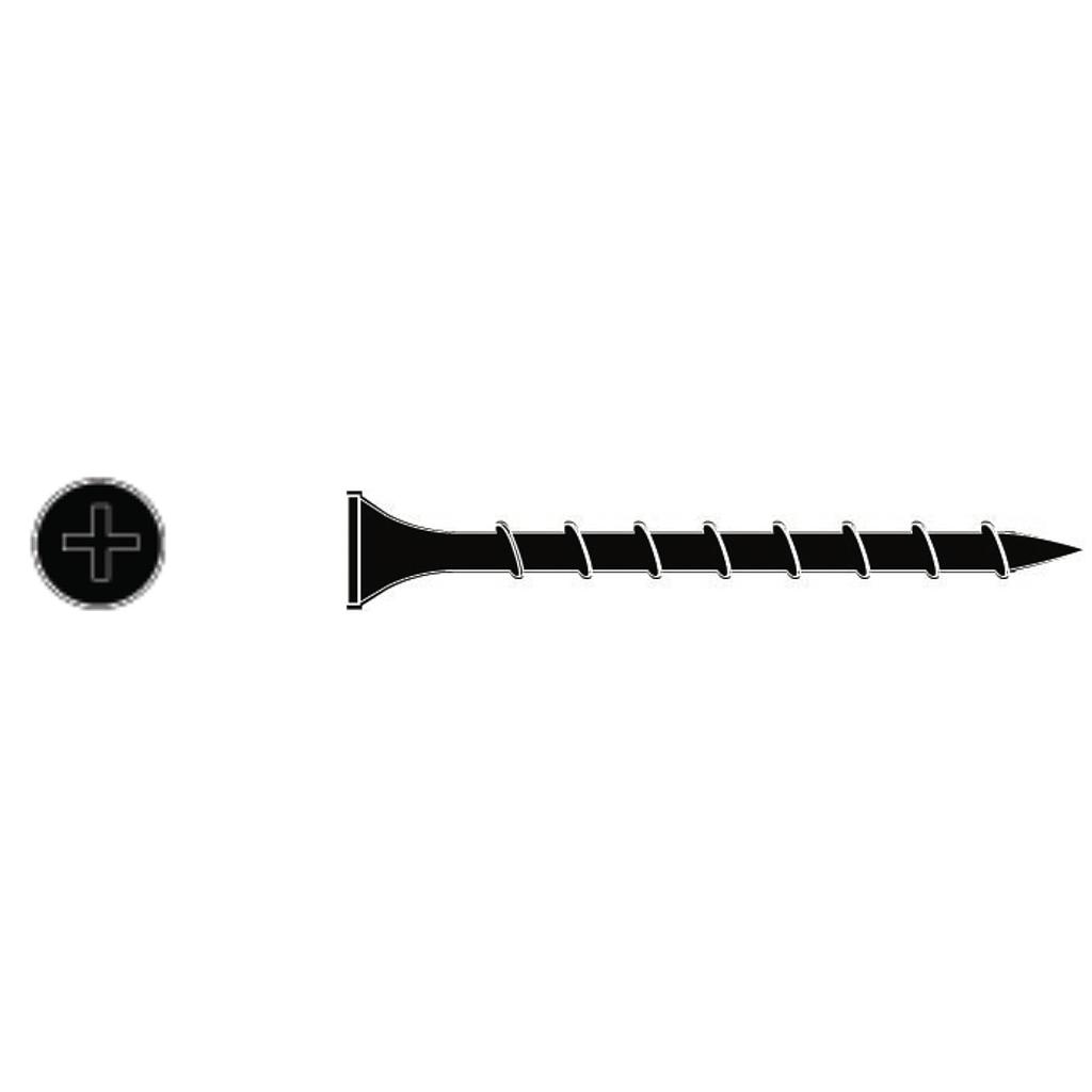 TORNILLO AUTOPERFORANTE R.ANCHA TROMPETA AGUJA (015)  08 x 1-1/2"  (Caja x 1000 uni) BREMEN® - TTAA08038