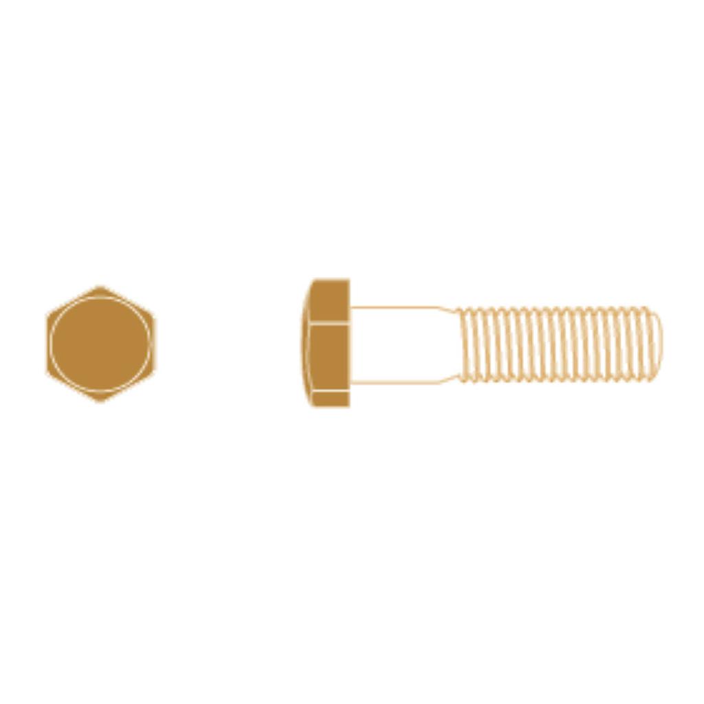 BULON 8.8 MB HEXAGONAL  (092)  16 x 1.50 x 80  (Caja x 25 uni) BREMEN® - BMB16080
