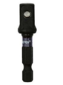 ADAPTADOR DE IMPACTO 1/4 HEX. 3/8 CUADRADO (blister x 3 u.) BREMEN® - BR7873