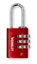 CANDADO DE  COMBINACION 21 mm 3 DIGITOS WEMBLEY®® - WE7881