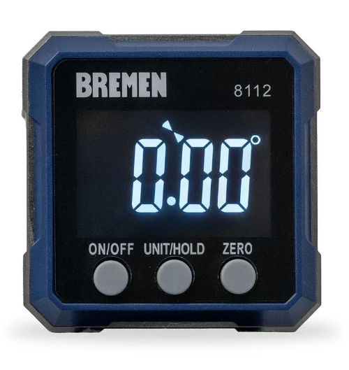 INCLINOMETRO DIGITAL METALICO 3L BREMEN® - BR8112