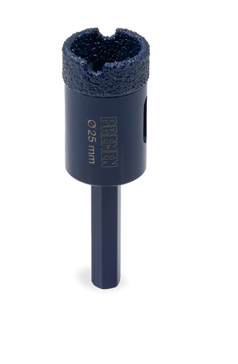 BROCA DIAMANTADA  25mm p/ TALADRO BREMEN® - BR8252