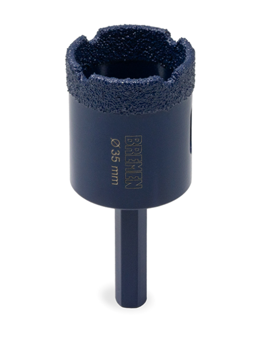 BROCA DIAMANTADA  35mm p/ TALADRO BREMEN® - BR8254