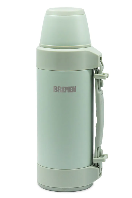 TERMO 1,2 Lts. AC.INOX. VERDE BREMEN® - BR8221