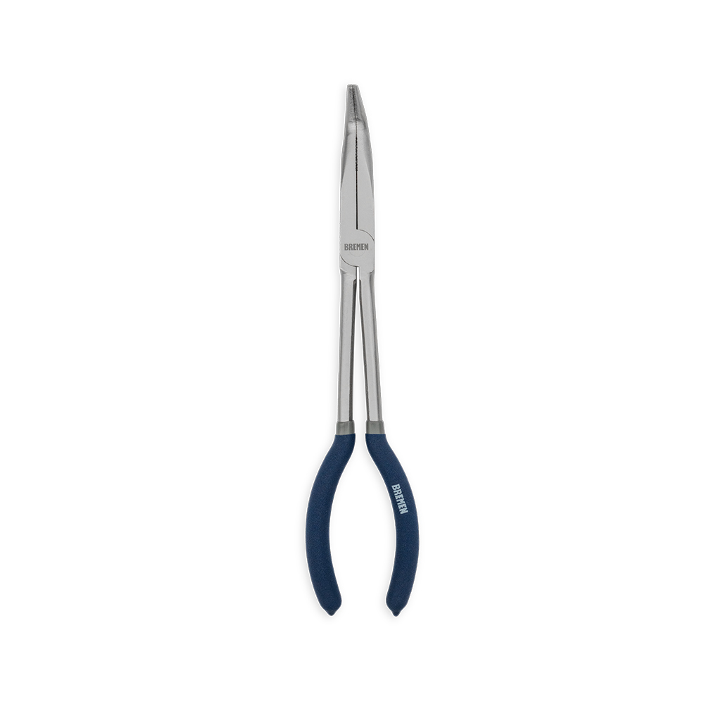 PINZA EXTRA LARGA 11" CURVA BREMEN® - BR8207