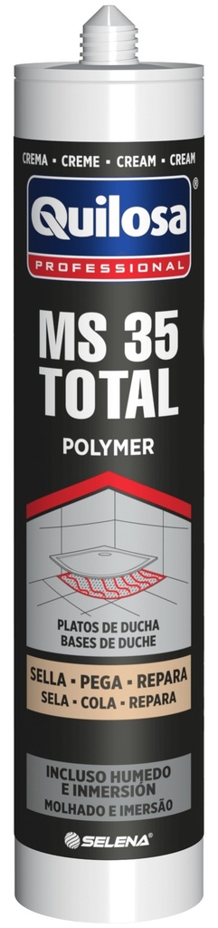 ADHESIVO Y SELLADOR MS-35 TOTAL CREMA 300 ml. QUILOSA - 10051573