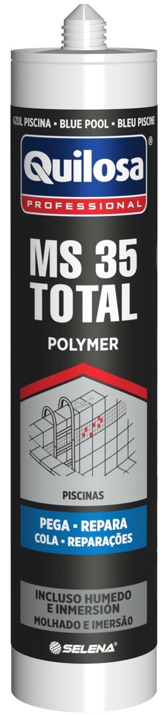 ADHESIVO Y SELLADOR MS-35 TOTAL AZUL 300 ml. QUILOSA - 10051572