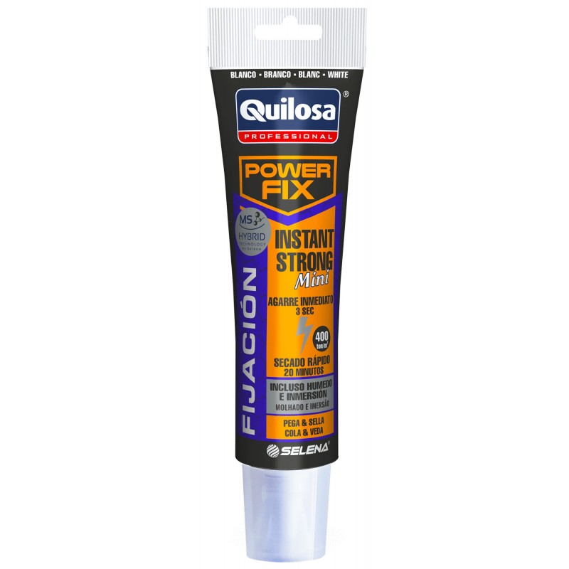 ADHESIVO POWER FIX INSTANT STRONG BLANCO 150 gr. QUILOSA - 10047613