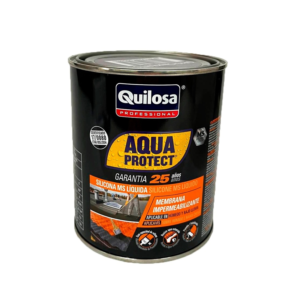 SILICONA MS LIQUIDA AQUAPROTECT GRIS 1 kg. QUILOSA - 10042281