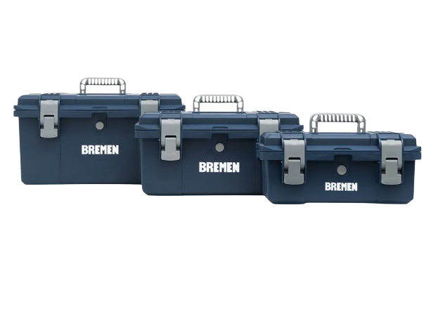CAJA HERRAMIENTAS PLASTICA JGO. 3 Pz (16", 18" y 20") BREMEN® - BR8333