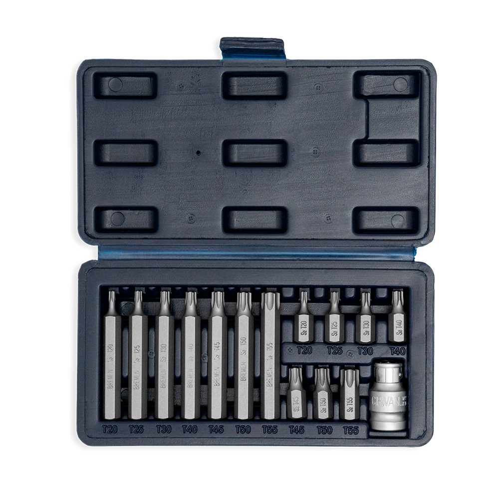 JGO. PUNTAS TORX 15 Pz. BREMEN® - BR8307