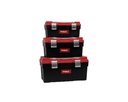 CAJA HERRAMIENTAS PLASTICAS JGO 3 Pz. (17", 19" y 21") WEMBLEY® - WE8365