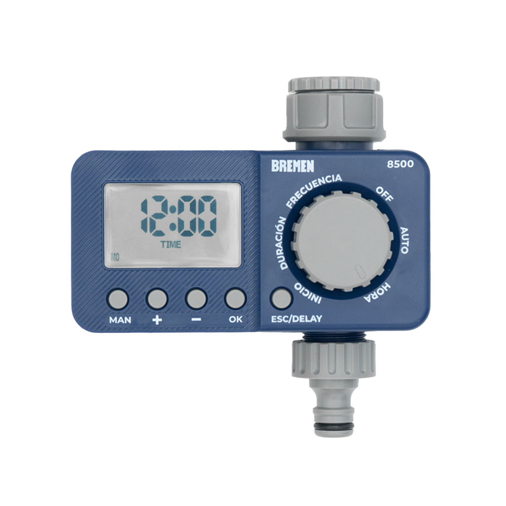 TEMPORIZADOR DE RIEGO DIGITAL AUTOMATICO BREMEN® - BR8500