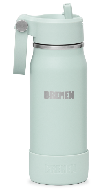TERMO BOTELLA CON PICO 0,6 L VERDE BREMEN® - BR8617