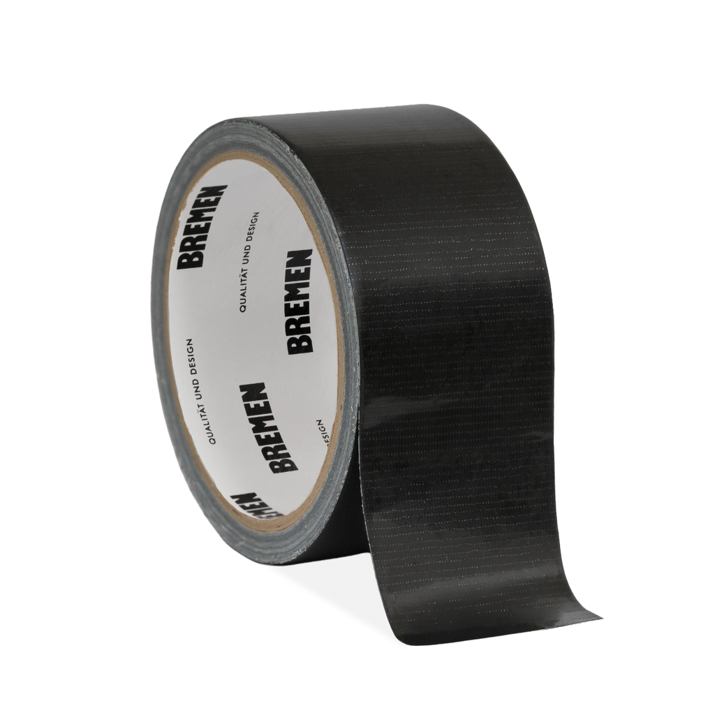 CINTA ADHESIVA MULTIPROPÓSITO 48mmX9,14m [Negra] (x 6 Unidades) BREMEN® - BR8831