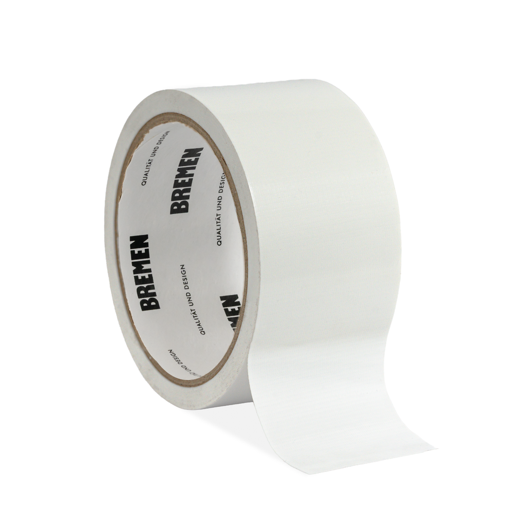 CINTA ADHESIVA MULTIPROPÓSITO 48mmX9,14m [Blanca] (x 6 Unidades) BREMEN® - BR8832