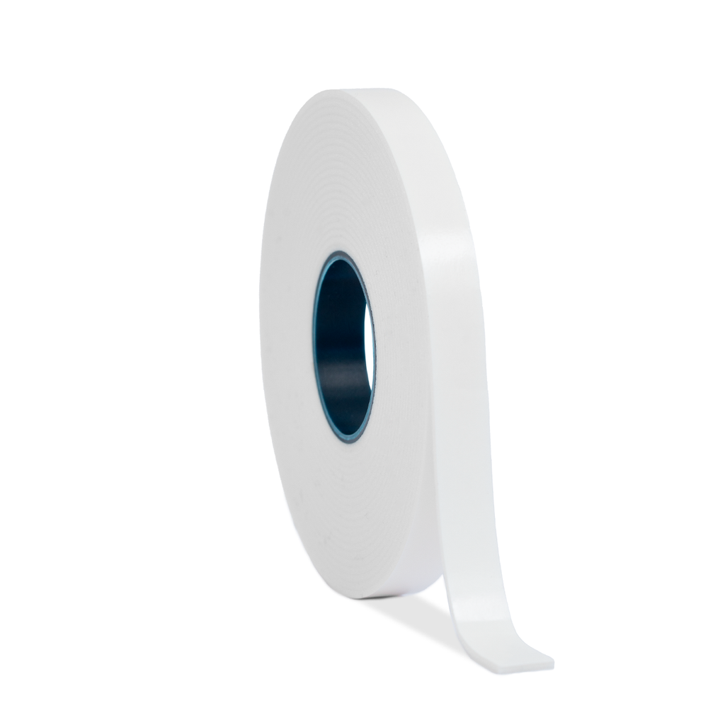 CINTA ADHESIVA DOBLE FAZ ESPUMADA 1,4mmX24mmX2m BREMEN® [Blanca] (x 12 Unidades) BREMEN® - BR8815