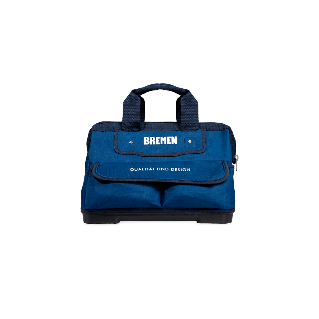 BOLSO PORTA HERRAMIENTAS CERRADO 16" BASE PLASTICA BREMEN® - BR8662