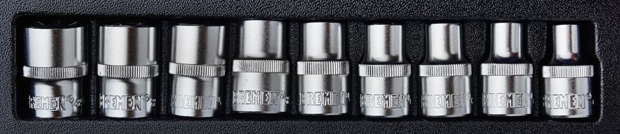 BOCALLAVE JGO.   9 Pz.TORX HEMBRA ENC. 1/2 BREMEN® - BR2906