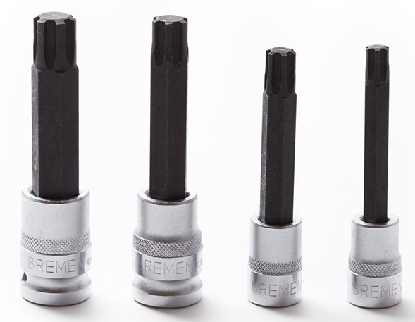 BOCALLAVE JGO.   4 Pz. RIBE [M8-10x3/8 y 12-14x]BREMEN® - BR4157