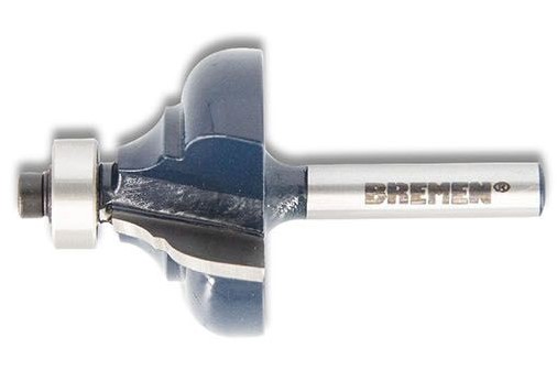 FRESA para ROUTER [MOLDURA ROMANA]  ¼" x 1-1/8" BREMEN® - BR5185