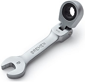 LLAVE COMB. CORTA C/CRIQUE ARTICULADA 11 mm BREMEN® - BR6254