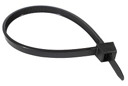 [GW0425] PRECINTOS PLAST.450 bolsa x  4.8 mm NEGRO (bolsa x 100) GW - GW0425