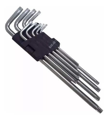 [IM0327] LLAVE TORX L JGO. 9 pz. (T10/T50) O/CHINA - IM0327