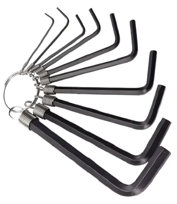 [IM0430] JUEGO LLAVE ALLEM PULG. 10 pz. O/CHINA - IM0430