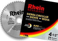 [RH0260] SIERRA CIRCULAR WIDIA P/ALUMINIO 12 X 100 D RHEIN - RH0260