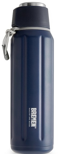 [BR7167] TERMO 600 cc. AC.INOX. AZUL BREMEN® - BR7167