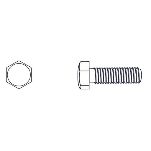 [BNC08038] BULON   UNC HEXAGONAL  (025)  5/16" x 1-1/2"  (Caja x 280 uni) BREMEN® - BNC08038