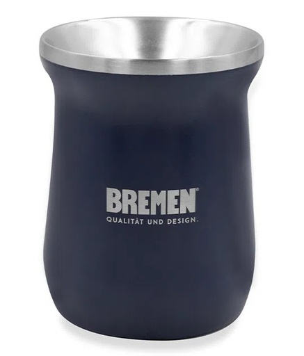 [BR7743] MATE AC.INOX. 300 ml. AZUL BREMEN® - BR7743
