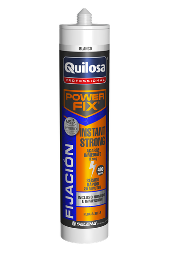 [10041621] ADHESIVO POWER FIX INSTANT STRONG BLANCO 430 gr. QUILOSA - 10041621