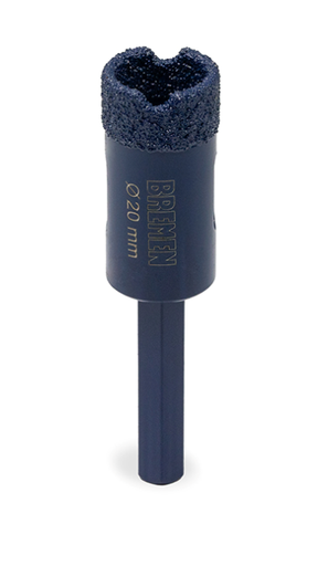 [BR8251] BROCA DIAMANTADA  20mm p/ TALADRO BREMEN® - BR8251