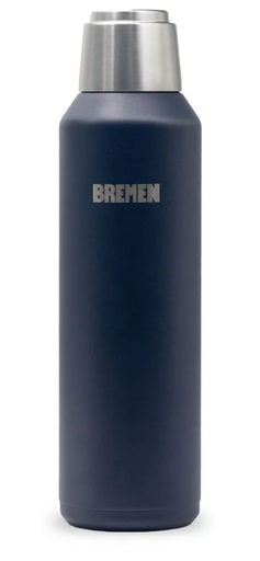 [BR8200] TERMO 1L AC.INOX. TAPA MAGNETICA AZUL BREMEN® - BR8200