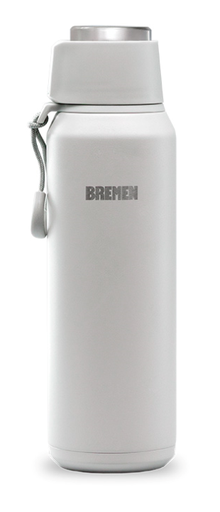 [BR8210] TERMO 600 cc. AC.INOX. GRIS BREMEN® - BR8210