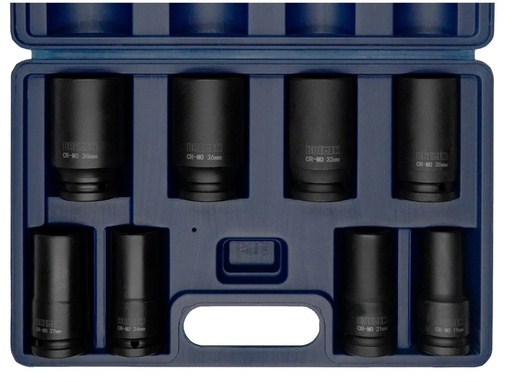 [BR8283] BOCALLAVE LARGA IMPACTO ENC.3/4 JGO. 8 pz. BREMEN® - BR8283