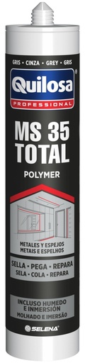 [10043791] ADHESIVO Y SELLADOR MS-35 TOTAL GRIS 300 ml. QUILOSA - 10043791