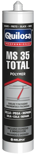[10043797] ADHESIVO Y SELLADOR MS-35 TOTAL NEGRO 300 ml. QUILOSA - 10043797