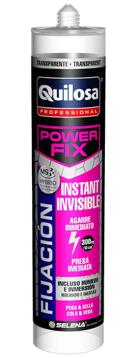 [10045462] ADHESIVO POWER FIX INSTANT INVISIBLE 290 gr. QUILOSA - 10045462