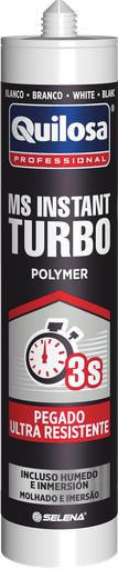 [10052327] ADHESIVO Y SELLADOR MS INSTANT TURBO NEGRO 280 ml. QUILOSA - 10052327