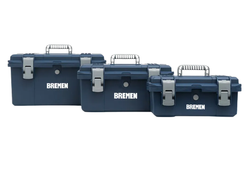 [BR8333] CAJA HERRAMIENTAS PLASTICA JGO. 3 Pz (16", 18" y 20") BREMEN® - BR8333