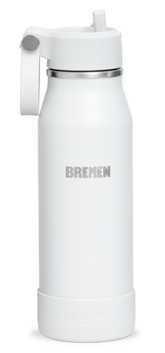 [BR8619] TERMO BOTELLA CON PICO 0,95 L GRIS BREMEN® - BR8619