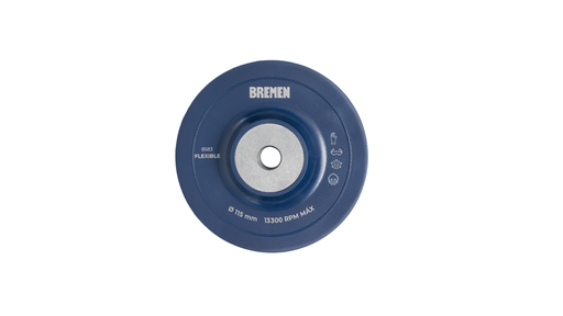 [BR8583] DISCO DE FIBRA 4-1/2" SOPORTE FLEXIBLE BREMEN® - BR8583